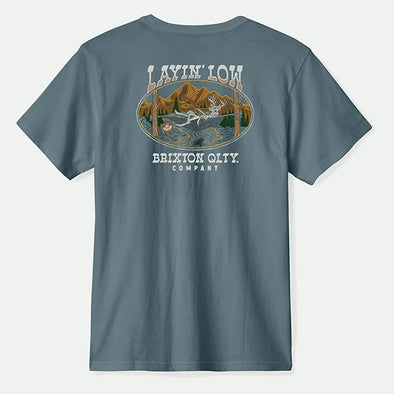 Brixton Layin' Low S/S STT Basalt