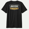 Brixton Regal S/S STT Black/Off White/Metal Bronze