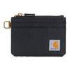 CARHARTT NYLON DUCK ZIPPERED CARD KEEPER BLACK