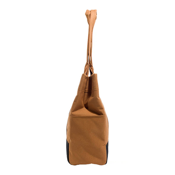 CARHARTT VERTICAL SNAP TOTE CARHARTT BROWN