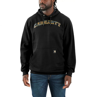 Carhartt Camo Logo Graphic Sweatshirt Black