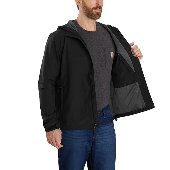 Carhartt Rain Defender LW Jacket Black