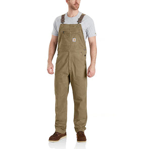 Carhartt Relaxed Fit Canvas BiB Overall Dark Khaki