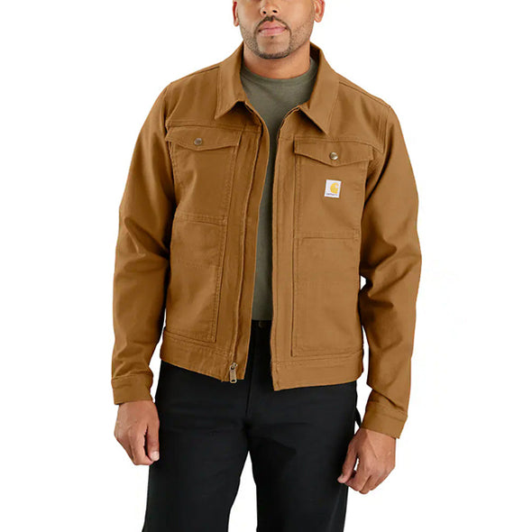 Carhartt Rugged Flex RF Duck Jacket Carhartt Brown