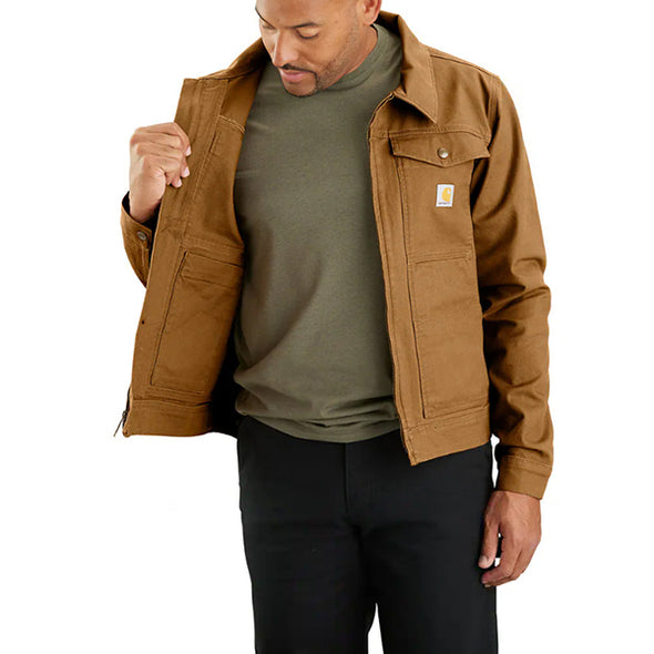 Carhartt Rugged Flex RF Duck Jacket Carhartt Brown