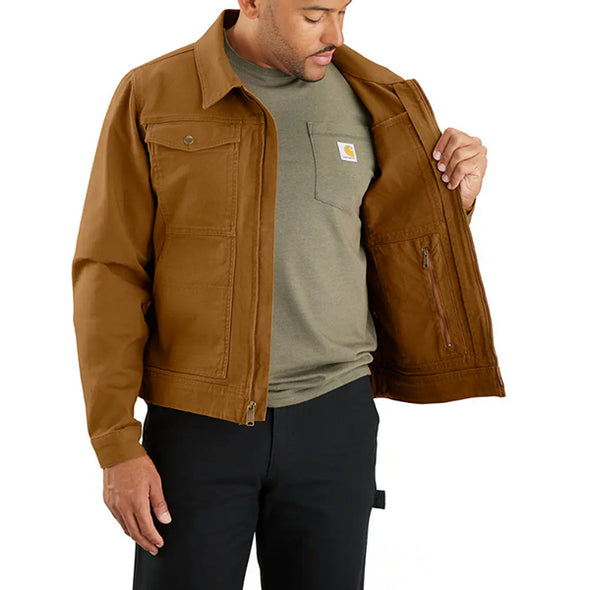 Carhartt Rugged Flex RF Duck Jacket Carhartt Brown