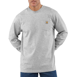 Carhartt Workwear Pocket L/S Heather Gray