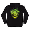 Creature Bonehead Flame Pullover Black