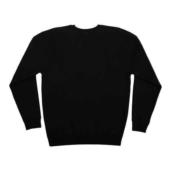 Creature Mirror Logo Crew Neck Black