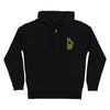 Creature Vortex Zip Hood Black