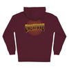 Creature Vortex Zip Hood Maroon