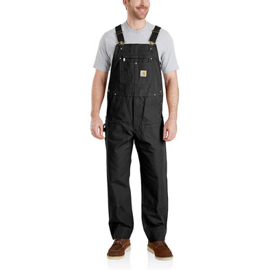 Carhartt Mens Relaxed Fit Duck Bib Overall - Black – Xtreme Carhartt Mens Relaxed Fit Duck Bib Overall - Black – Xtreme