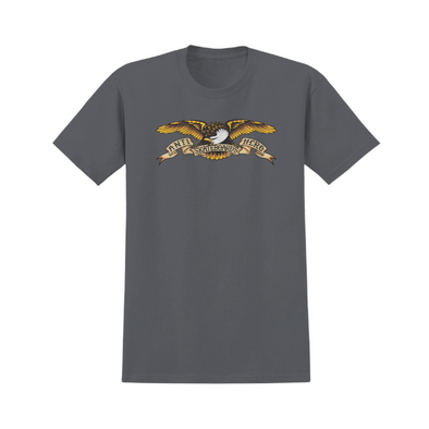 Anti Hero Eagle T-Shirt - Charcoal/Multi