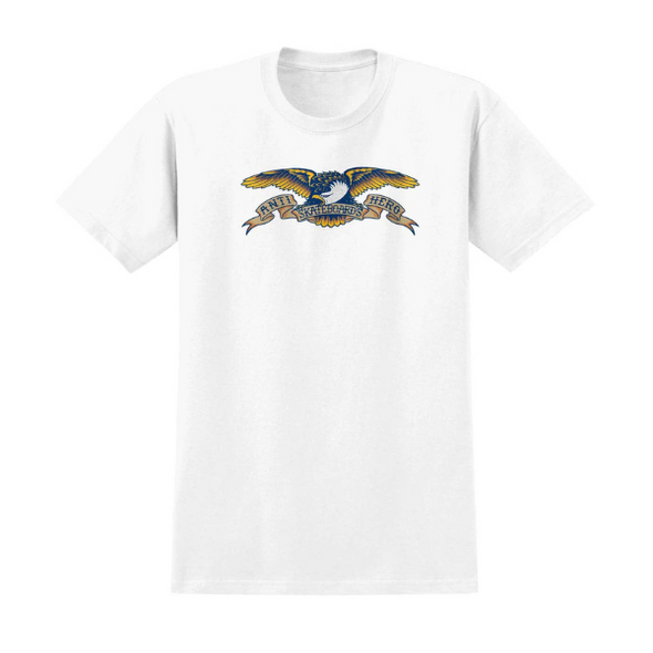 Anti-Hero Eagle T-Shirt White/Blue/Multi