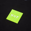 Huf Essentials Box Logo S/S T-Shirt - Black