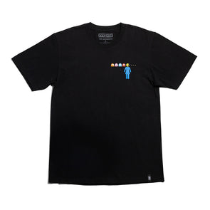 Girl OG Pac-Man Maze Tee Black