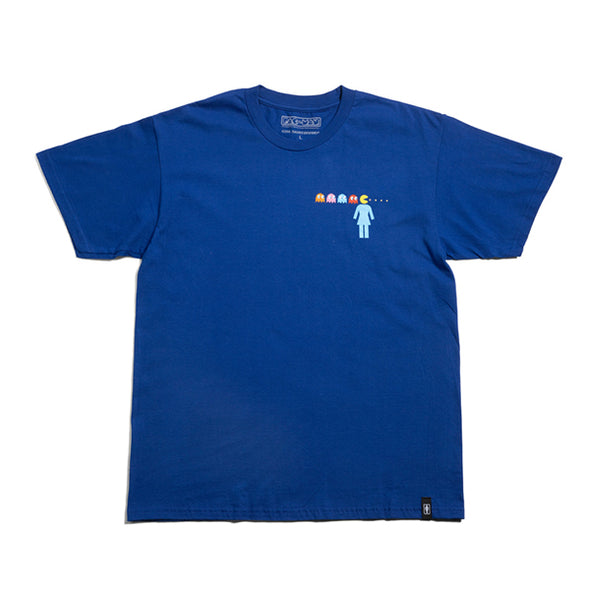 Girl OG Pac-Man Maze Tee Royal