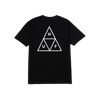 Huf Set Triple Triangle S/S T-Shirt - Black