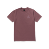Huf Set Triple Triangle S/S T-Shirt - Mauve