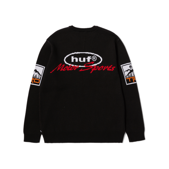 Huf X Toyota TRD Racing Sweater - Black Huf X Toyota TRD Racing Sweater - Black