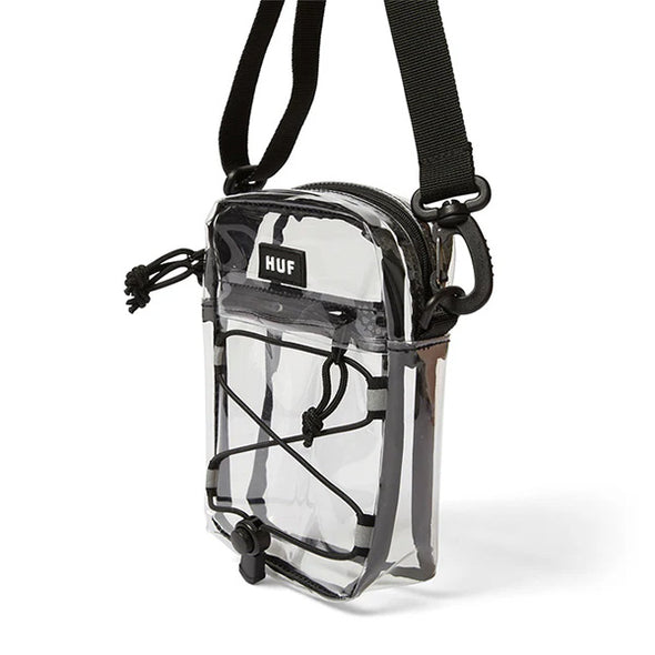 HUF Bowery Side Bag Clear