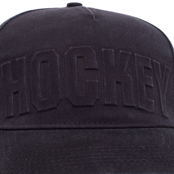 Hockey Hockey Embossed hat Black