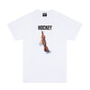 Hockey Shotgun Tee White