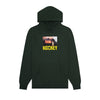 Hockey Windows Up Hoodie Forest Green