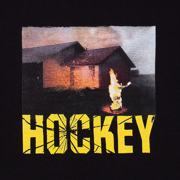 Hockey Windows Up Tee Black