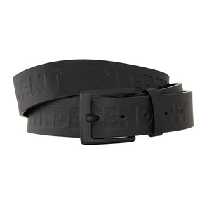 Independent Bar Logo Polyurethane Belt Black