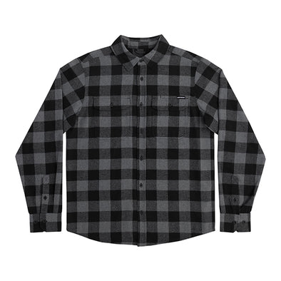 Independent Belmont Long Sleeve Flannel Grey