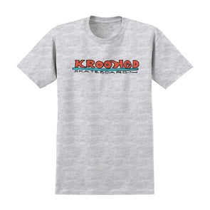 Krooked Skateboaedin Tee Ash/Multi