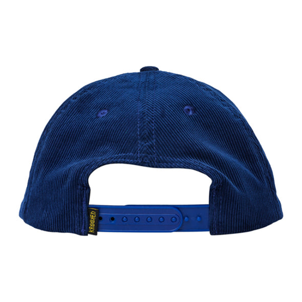 Krooked Skript SnapBack Blue/Yellow