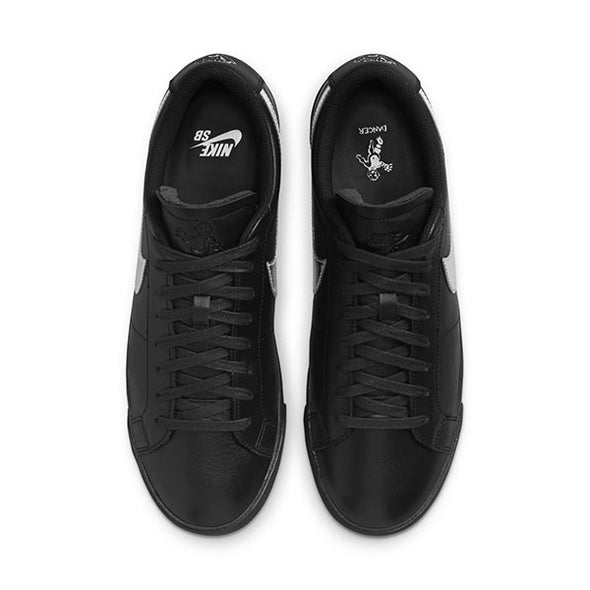 Nike SB Zoom Blazer Low QS x Dance Skateboards Black/Metallic Silver/Black