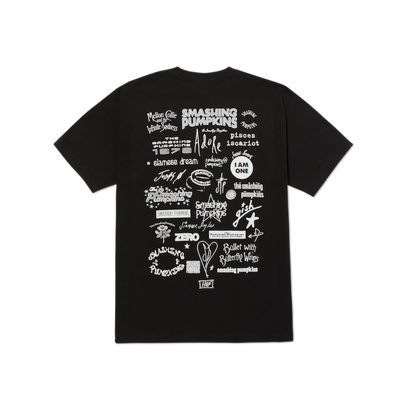 Huf X Smashing Pumpkins Pistichio Medley S/S T-Shirt - Black