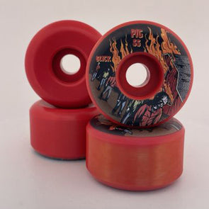 Pig Wheels Glick Apocolypse Red