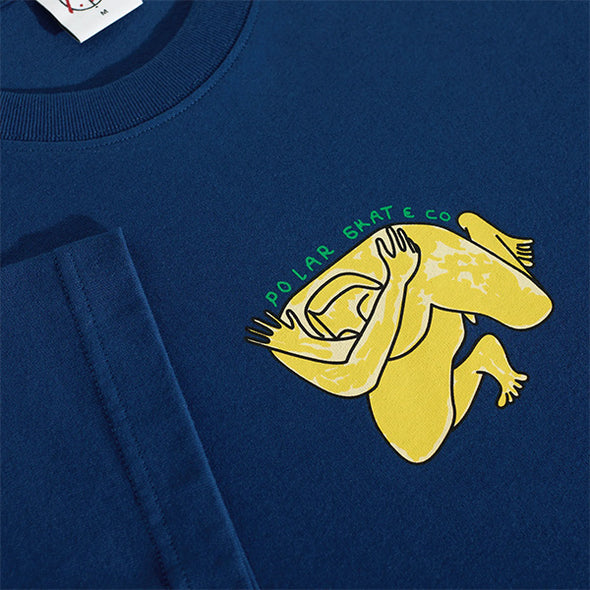 Polar Skate CO. Shy Bow Tee Deep Royal Blue