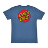 Santa Cruz Classic Dot Chest HTHR Cool Blue