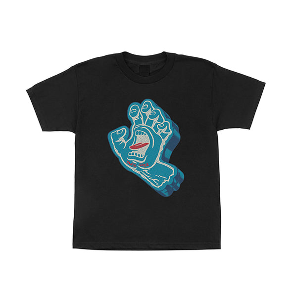 Santa Cruz Screaming Foam Hand Front Youth Black