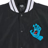 Santa Cruz Screaming Hand Stadium Jacket Black