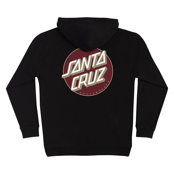 Santa Cruz Other Dot Pullover Black/Burgundy