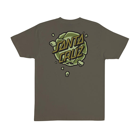 Santa Cruz Roskopp Destruct Dot Stripes Olive