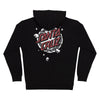 Santa Cruz Roskopp Destruct Dot Zip Hood Black