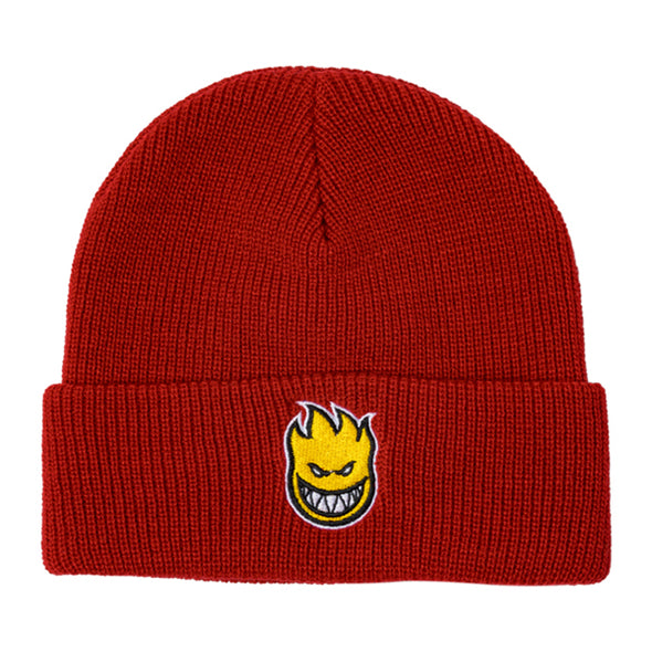 Spitfire Bighead Fill Cuff Beanie Dark Red/Gold