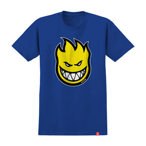 Spitfire Bighead Fill Tee Youth Royal/Yellow/White/Black