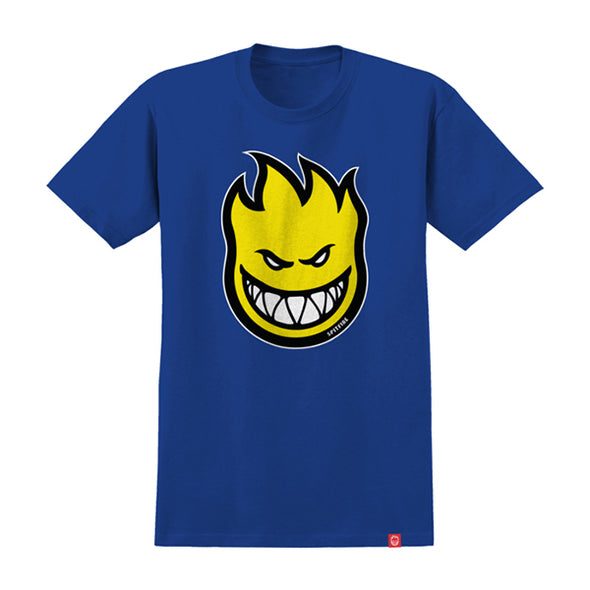 Spitfire Bighead Fill Tee Youth Royal/Yellow/White/Black