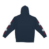 SPITFIRE OLD E COMBO SLEEVE HOOD NAVY/WHITE/RED