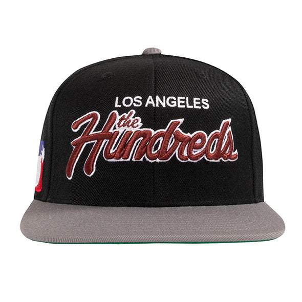 The Hundreds F24 Team 2 Snapback Black