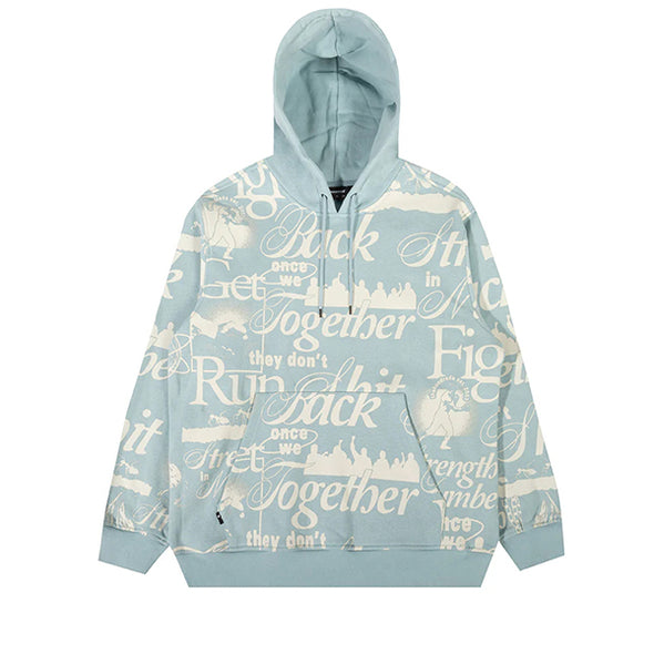 The Hundreds Fight Back Pullover Light Blue