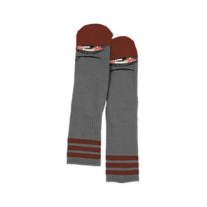 Toy Machine Stoner Sect Sock Charcoal